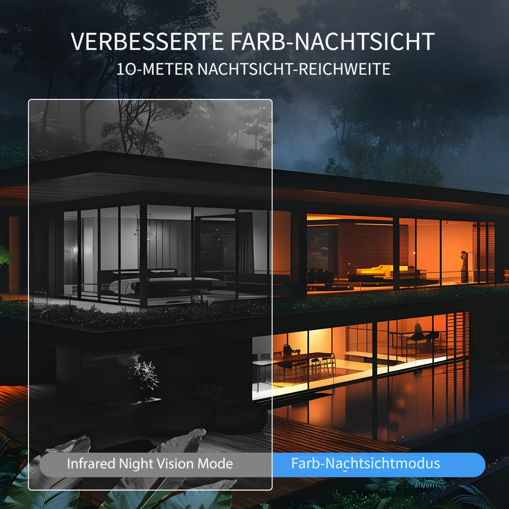 Überwachungskamera, 1Stk für Zuhause und unterwegs – Detailansicht 3