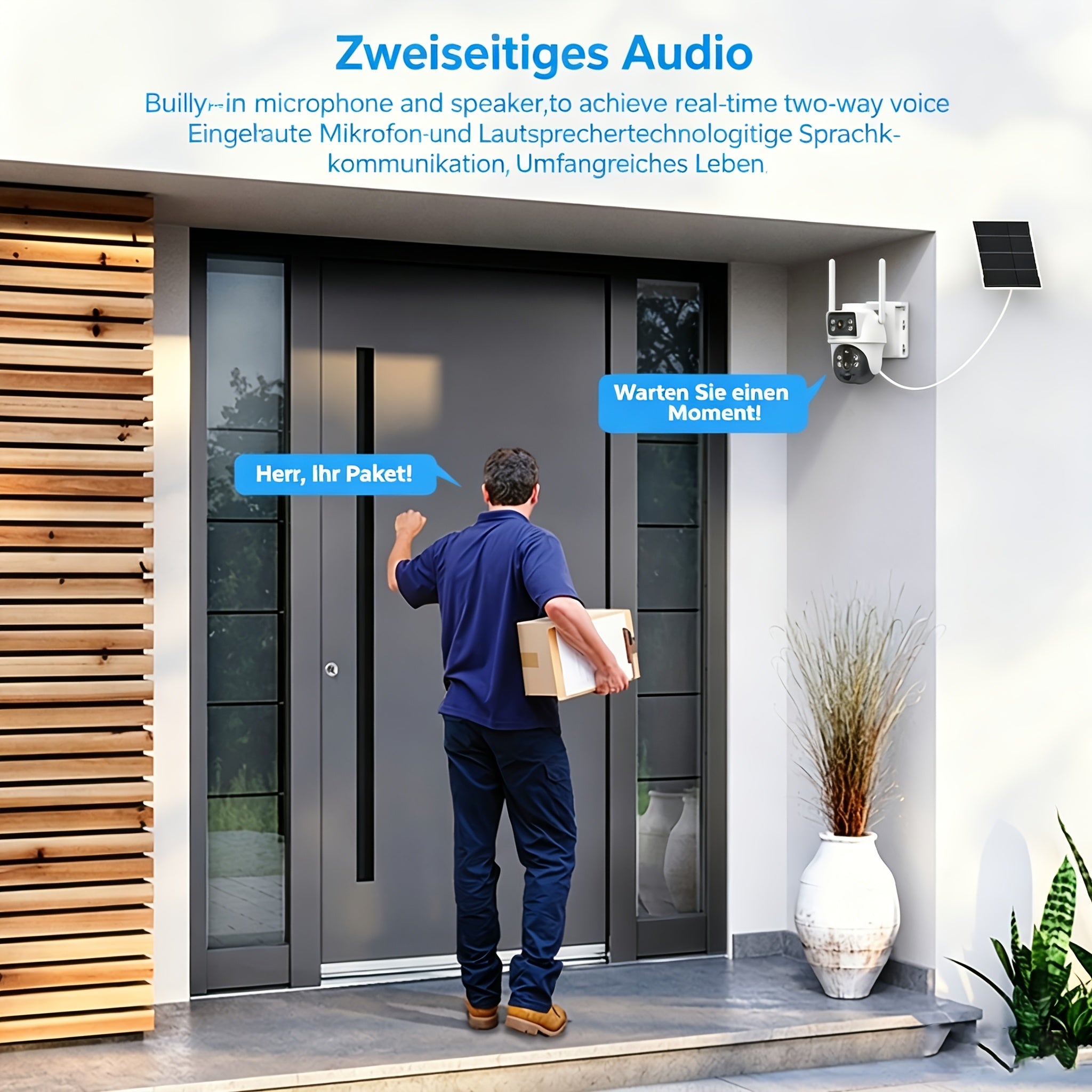 Überwachungskamera, 2.4G für Zuhause und unterwegs – Hauptansicht