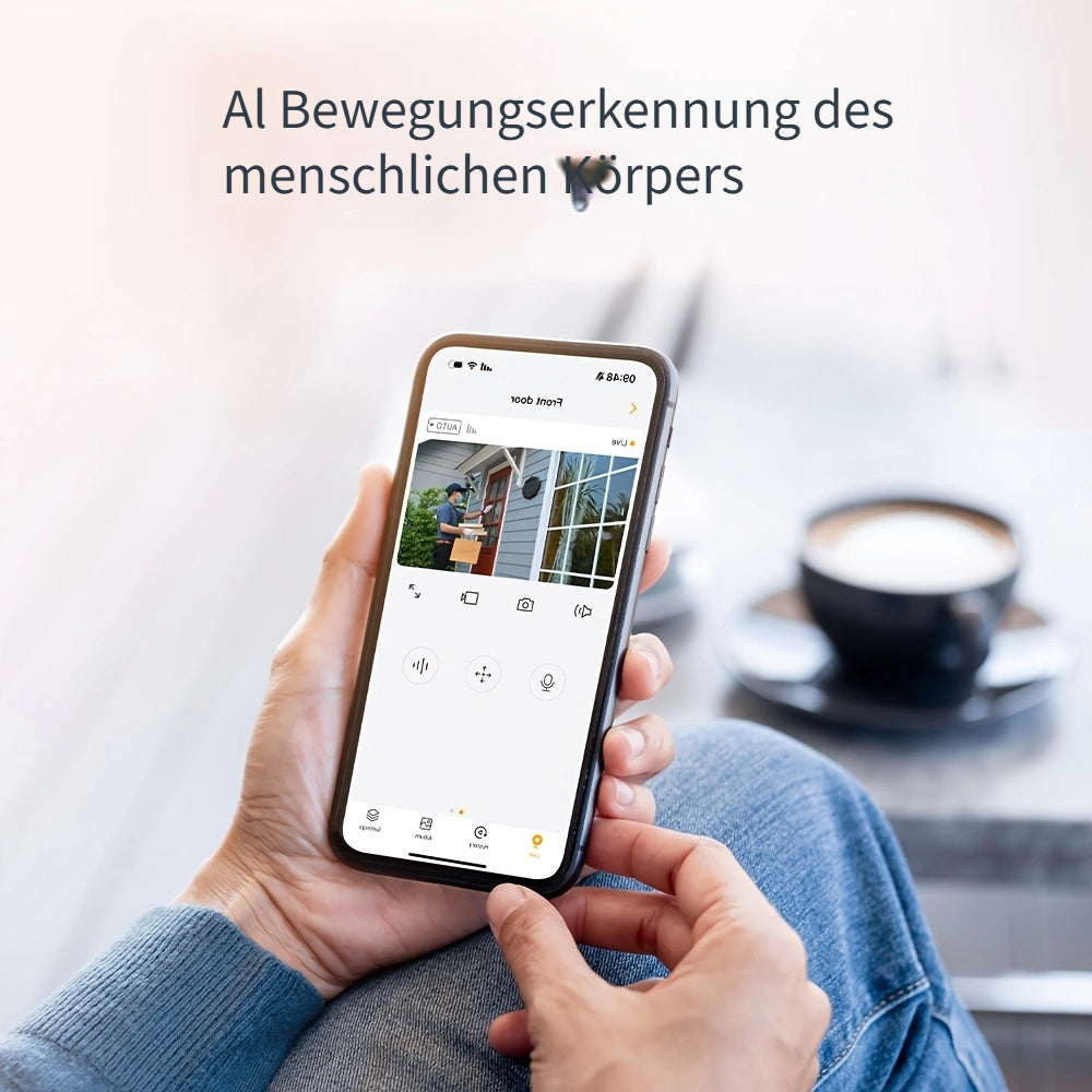 Überwachungskamera, 2 für Zuhause und unterwegs – Detailansicht 7