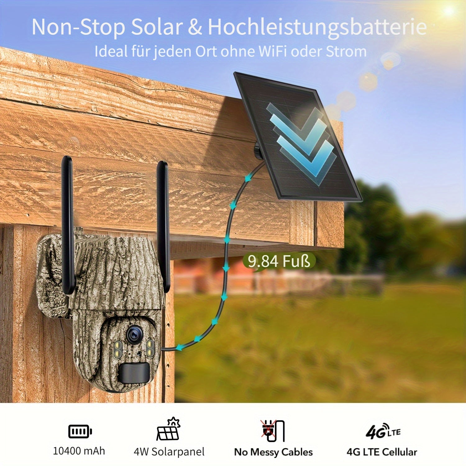 Überwachungskamera, 2 Packungen für Zuhause – Detailansicht 8