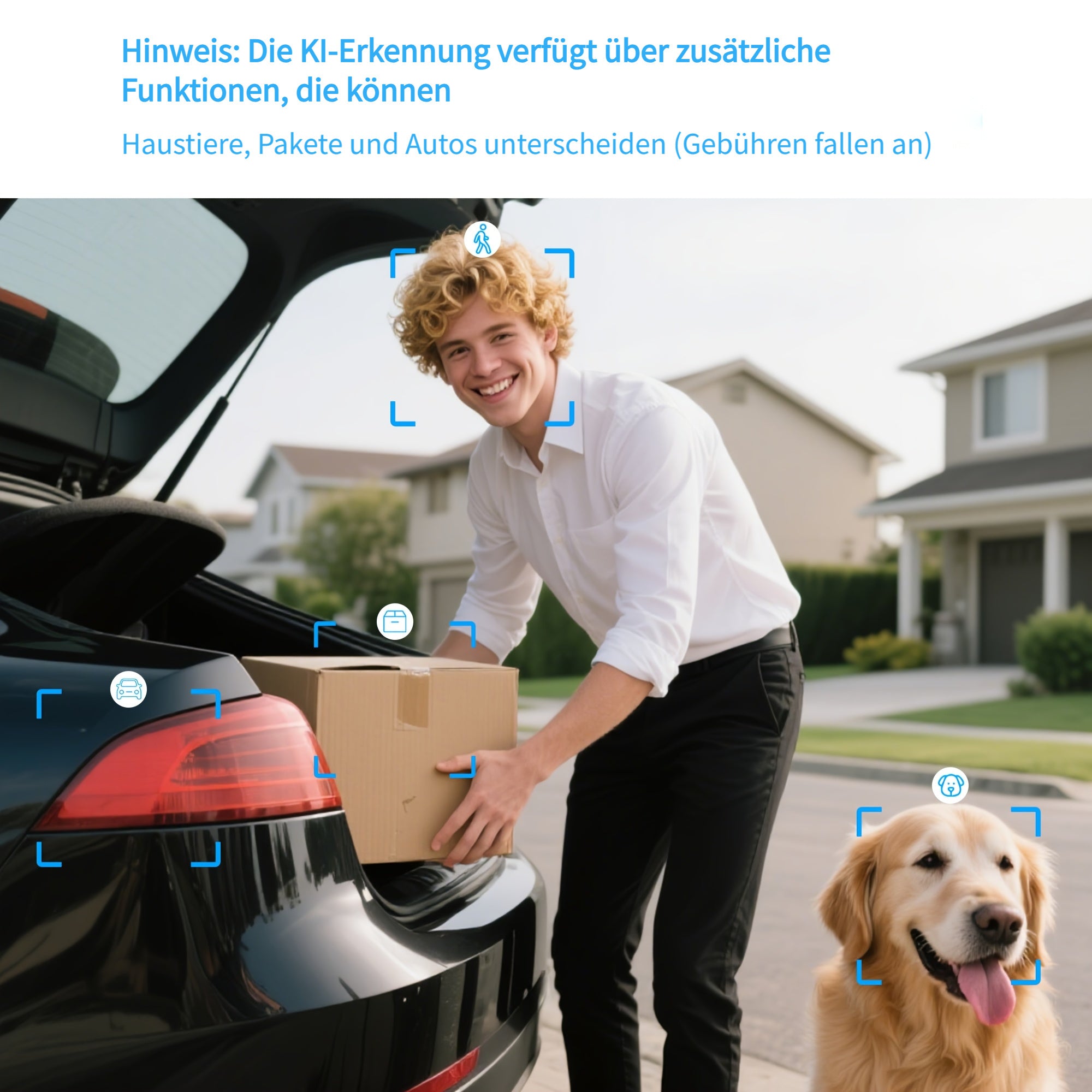 Überwachungskamera, 360° drehbar für unterwegs und Fahrzeug – Detailansicht 5