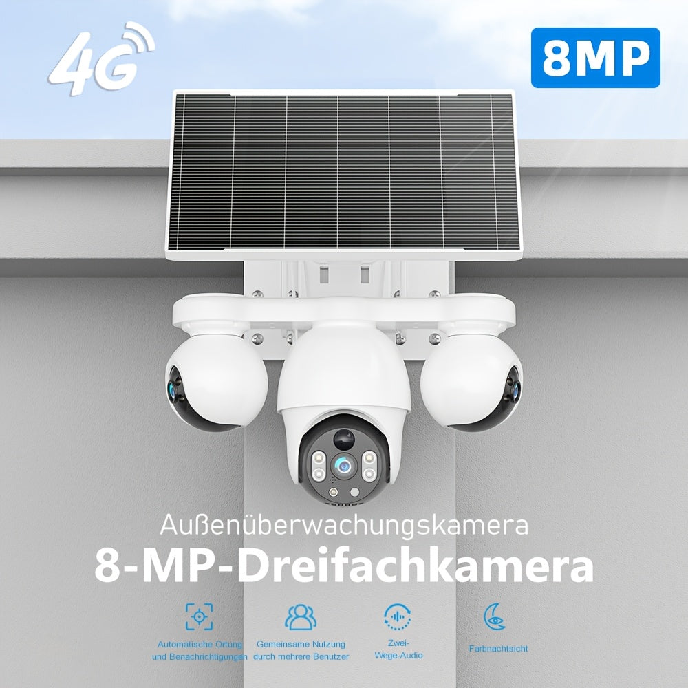 Überwachungskamera, 360° drehbar für Zuhause und Alltag – Hauptansicht