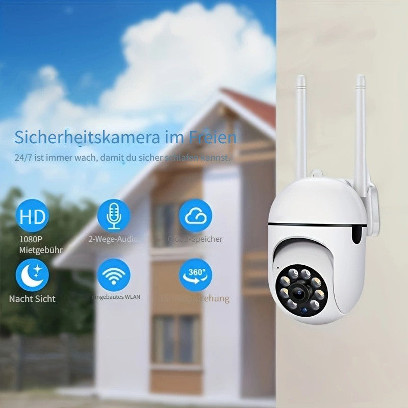 Überwachungskamera, 360° Schwenk-/Neige-/Zoom für unterwegs – Detailansicht 11