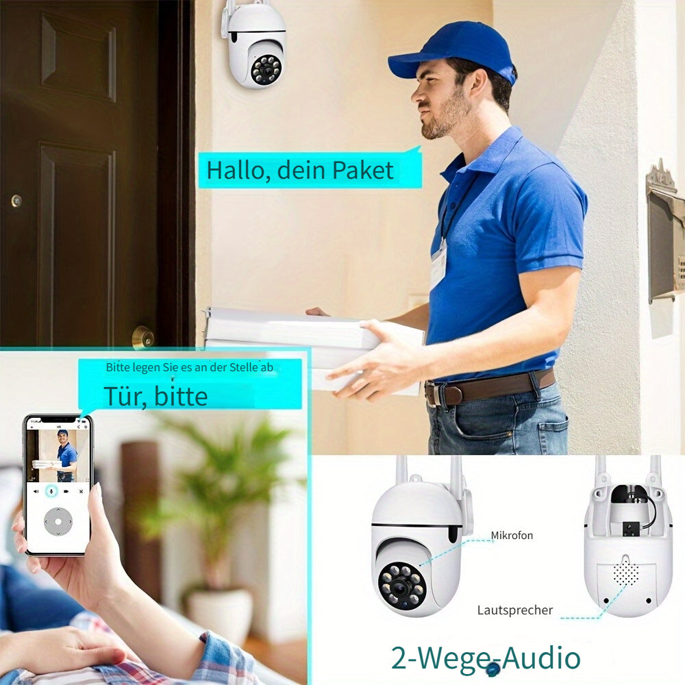 Überwachungskamera, 4 GHz WLAN für Zuhause und unterwegs – Detailansicht 5