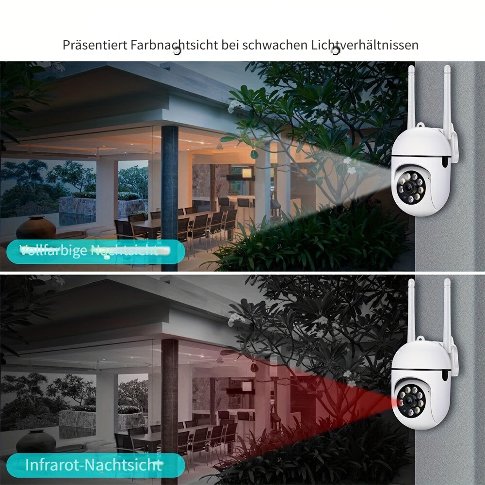 Überwachungskamera, 4 GHz WLAN für Zuhause und unterwegs – Detailansicht 7