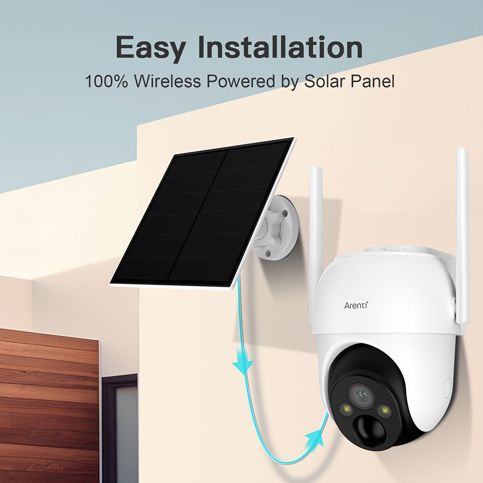 Überwachungskamera, 4er-Pack für Zuhause und unterwegs – Detailansicht 13