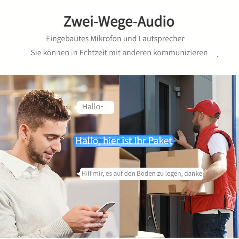 Überwachungskamera, 4Mp für Zuhause und Hof – Detailansicht 3