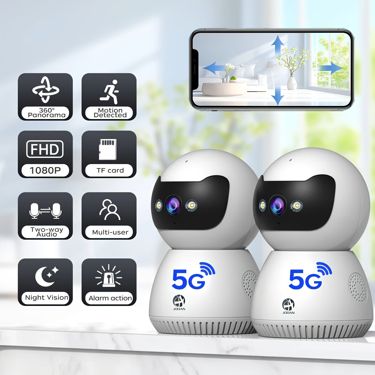 Überwachungskamera, 5G für Zuhause und unterwegs – Detailansicht 6