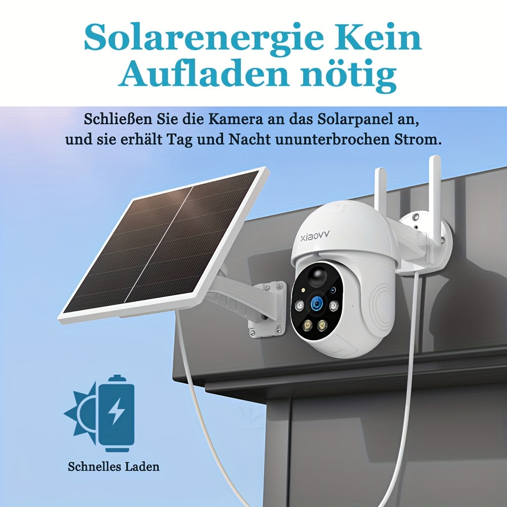 Überwachungskamera, drahtloses WiFi-Überwachungssystem mit 1080P für Zuhause – Detailansicht 6