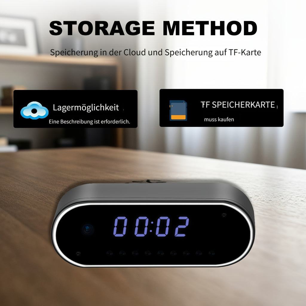 Überwachungskamera, Eingebauter 2600mAh Akku für Zuhause – Detailansicht 2