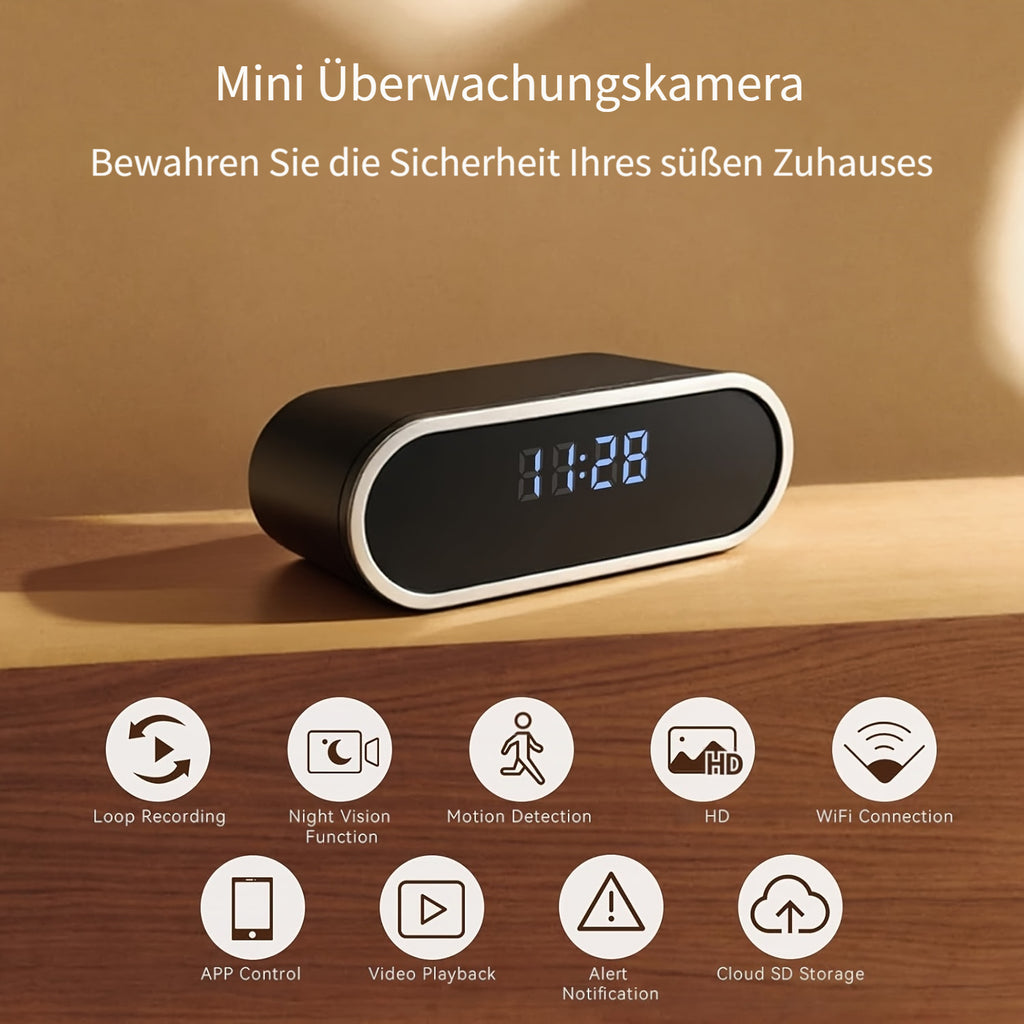 Überwachungskamera, Eingebauter 2600mAh Akku für Zuhause – Detailansicht 5