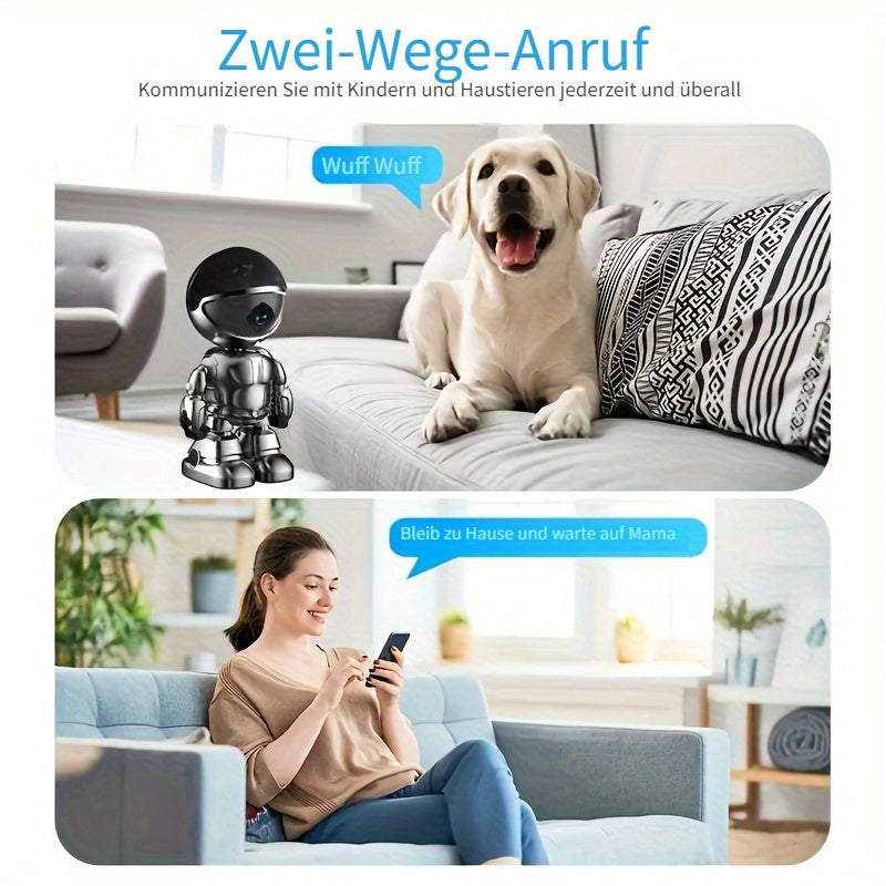 Überwachungskamera, Weiß für Zuhause – Detailansicht 9