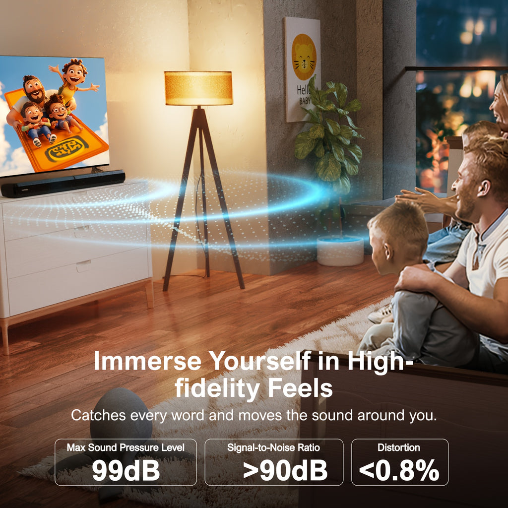 ULTIMEA, 100W für TV mit neuem abnehmbarem Design und Fahrzeug – Detailansicht 2