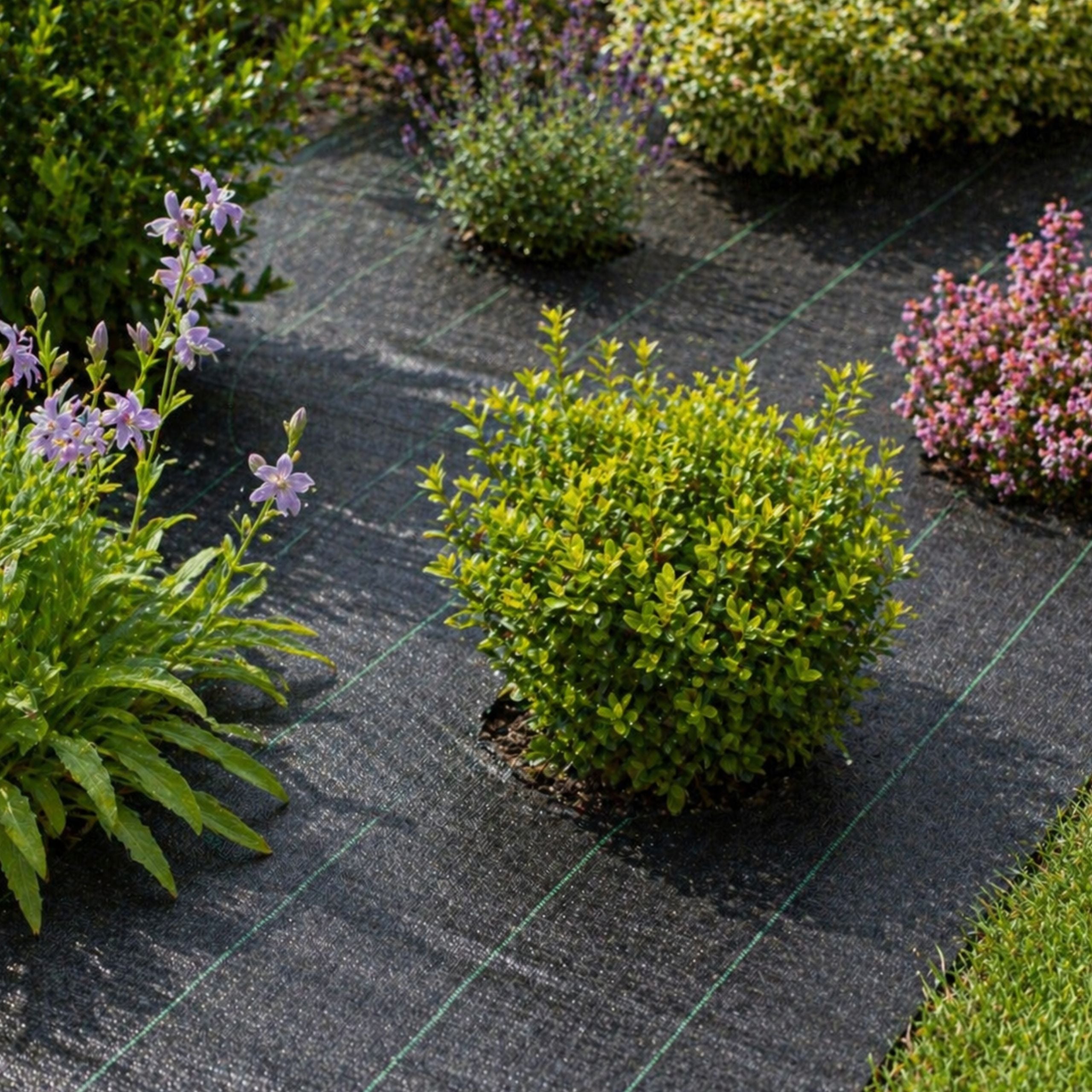 Unkrautvlies, 1 x 15 METER für Garten und Terrasse – Detailansicht 2
