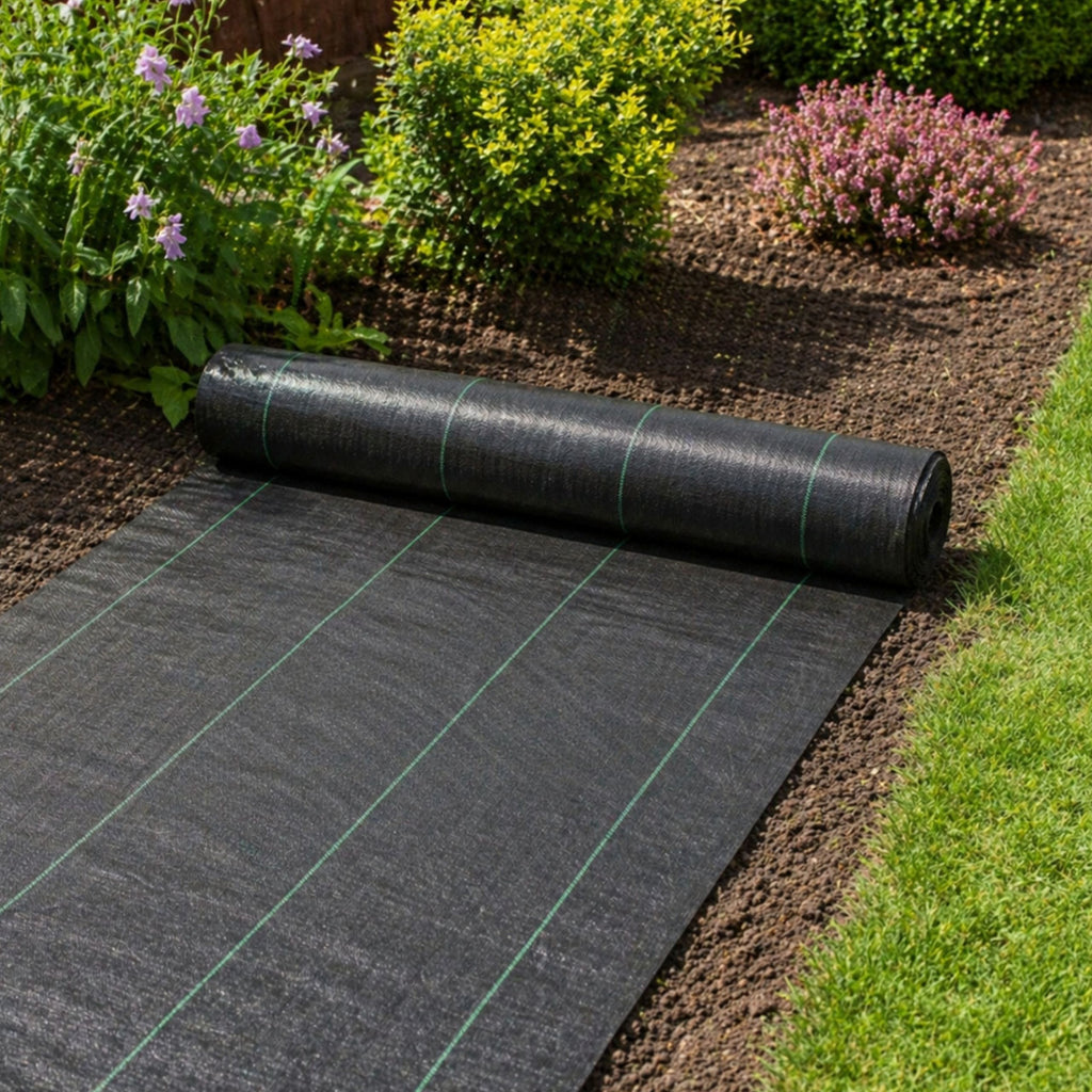 Unkrautvlies, 1 x 15 METER für Garten und Terrasse – Detailansicht 8