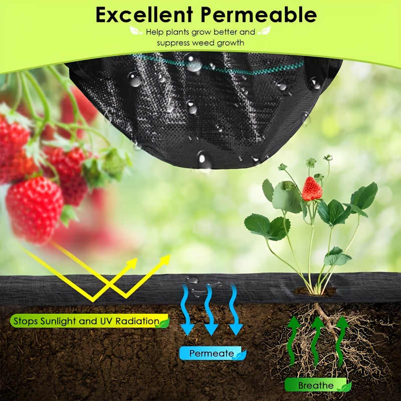 Unkrautvlies, 115 g für Garten und Terrasse – Detailansicht 9