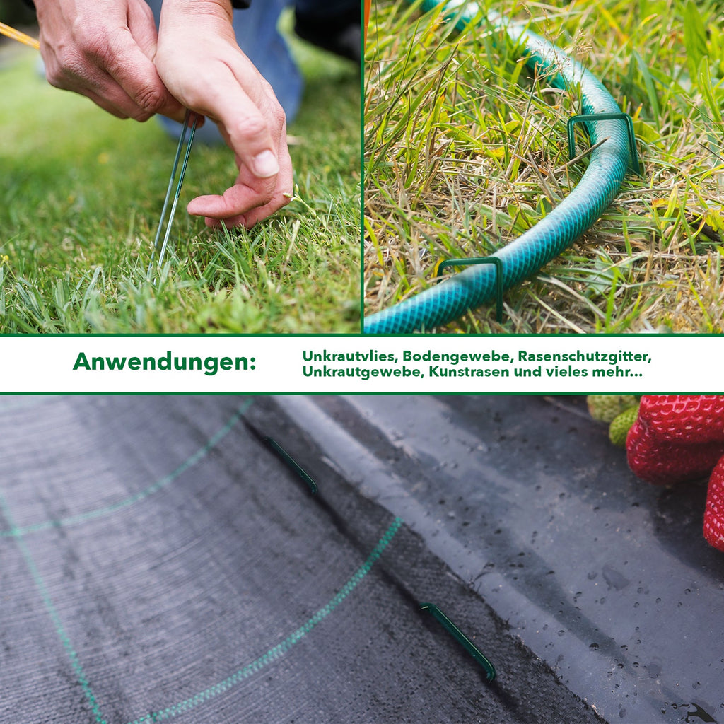 Unkrautvlies, Grün für Garten und Terrasse – Detailansicht 5