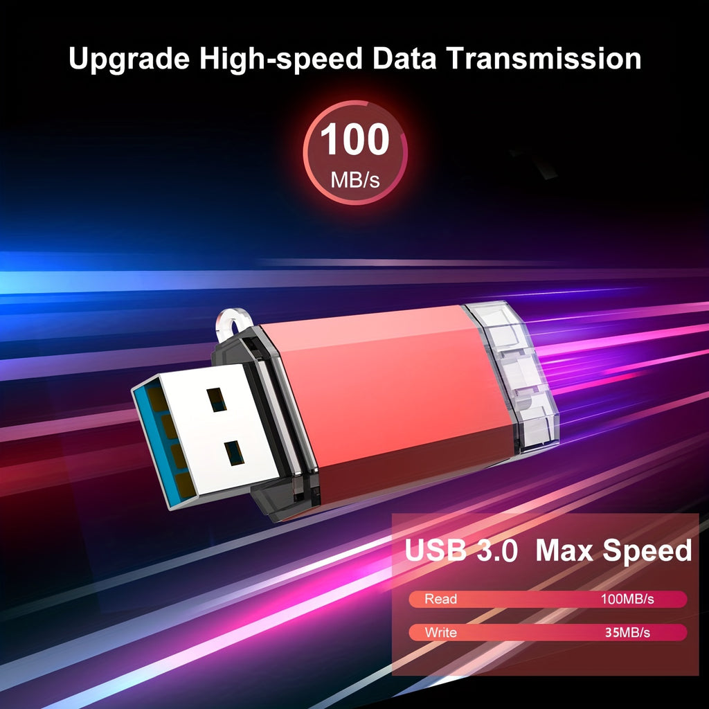 USB-C-Speicherstick, Metall für USB-C-Smartphones und Alltag – Detailansicht 5