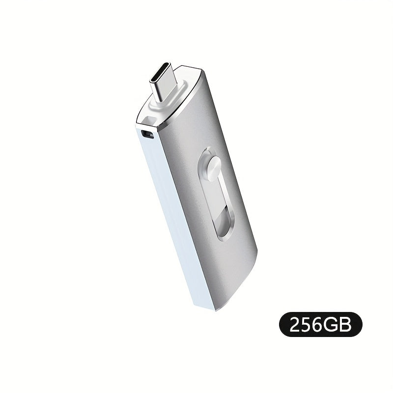 USB-C-Speicherstick, Silbrig für Alltag und Zuhause – Detailansicht 9