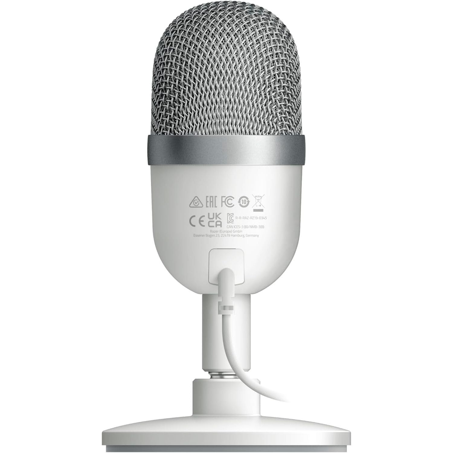 USB-Mikrofon, Schwarz für unterwegs und Zuhause – Detailansicht 3