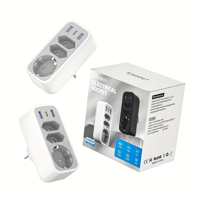 USB-Steckdose, 1 Packung für Reisen und Camping – Detailansicht 5
