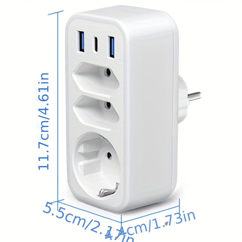 USB-Steckdose, 2 Weiße Packungen für Camping – Detailansicht 11