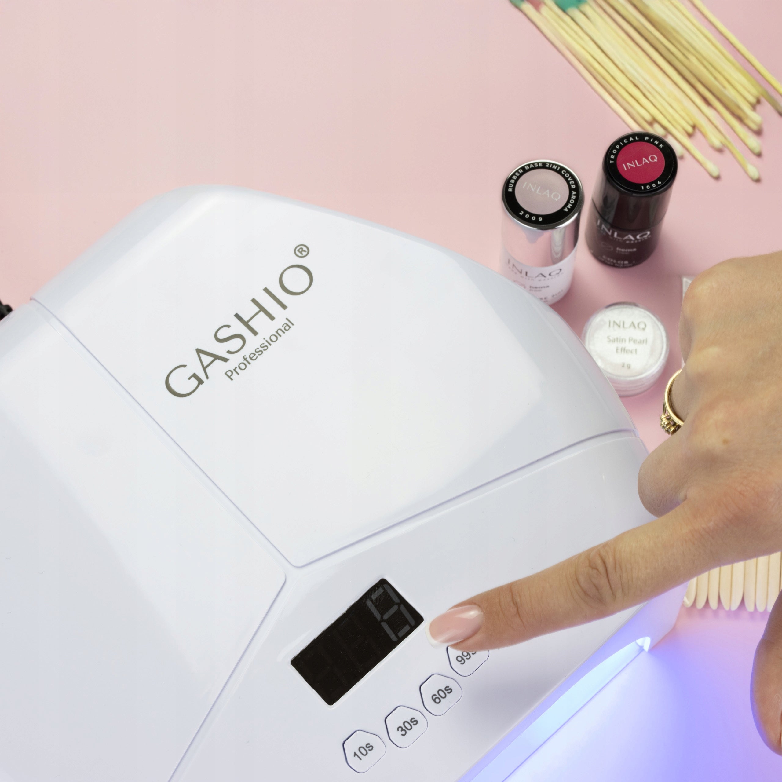 UV LED Nagellampe, LED-Beleuchtung für Pflege zu Hause und Alltag – Detailansicht 5