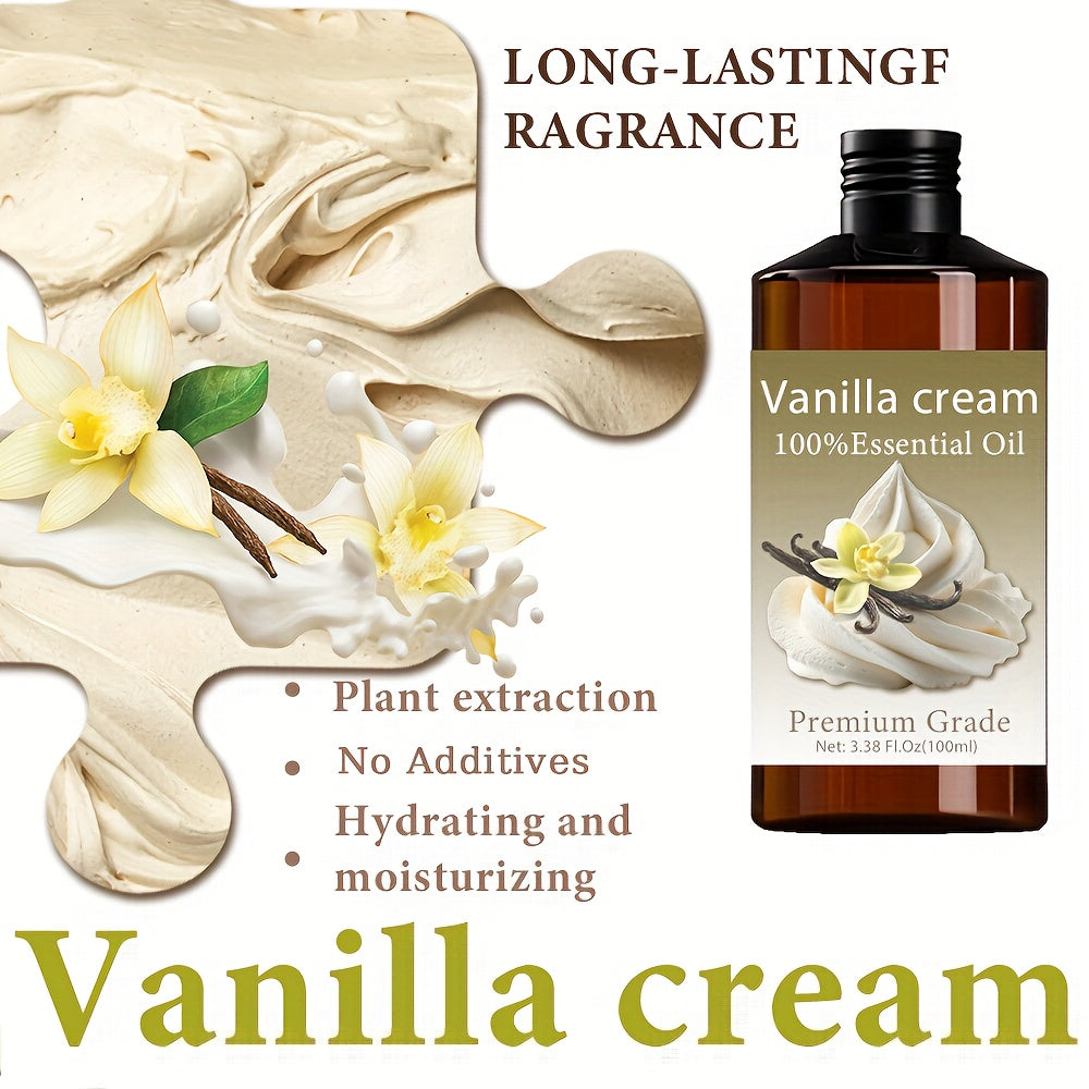 Vanillecreme Ätherisches Öl, 3.38 F1.0z(100ml) für Haushalt und Badezimmer – Detailansicht 2
