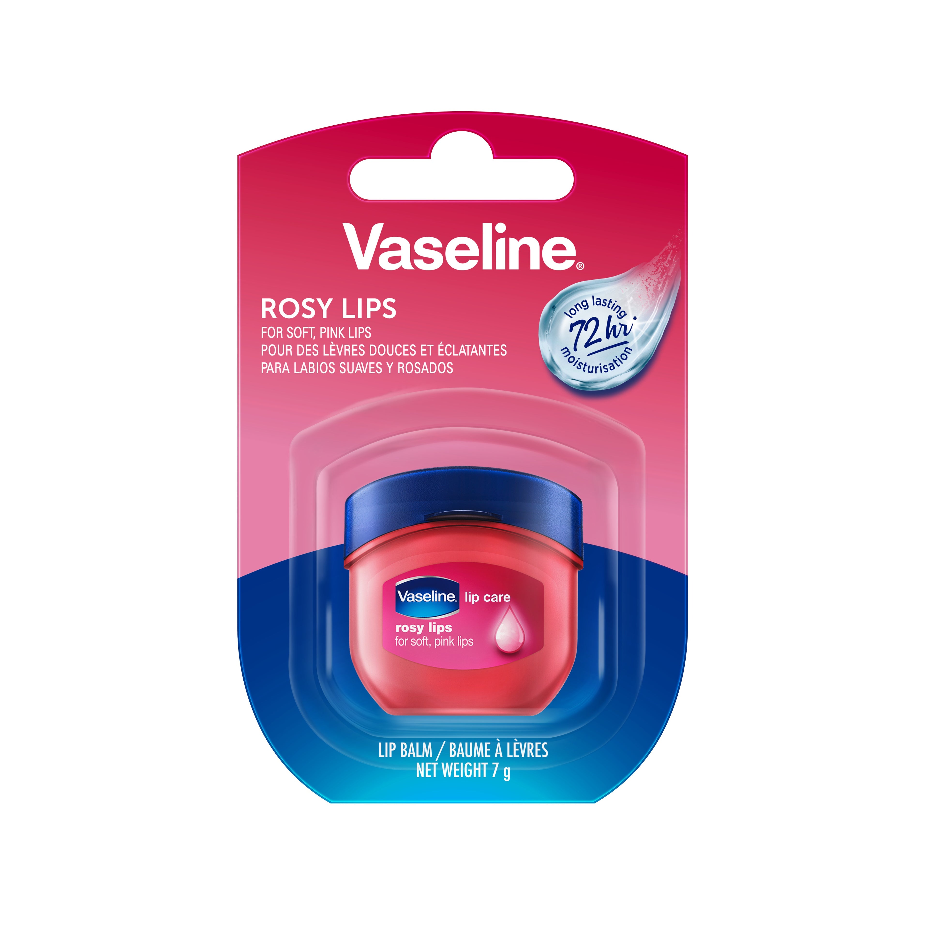 Vaseline Lip Therapy, Feuchtigkeitsspendender Lippenbalsam 6er Set| Rosy für Pflege zu Hause – Detailansicht 3