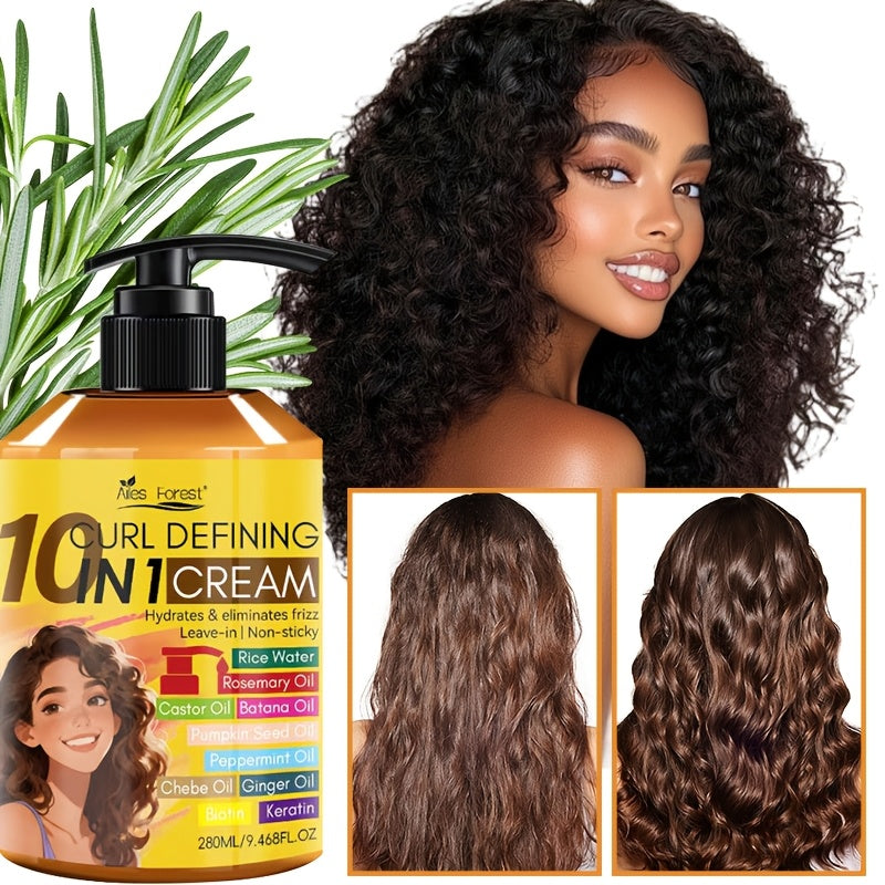 Verbesserte, 280ml für welliges und lockiges Haar – Detailansicht 9