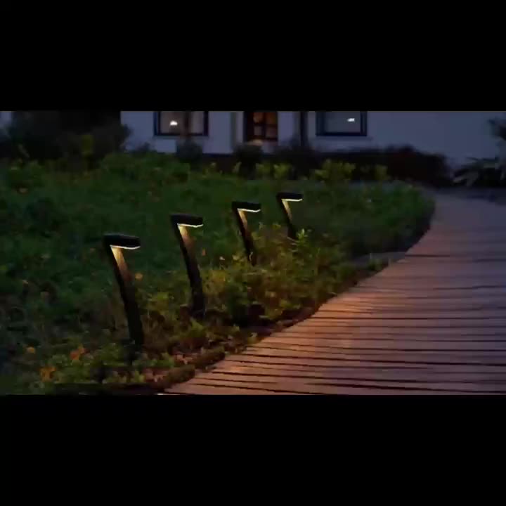 Verbesserte Solarleuchten, 4er-Pack für Garten und Terrasse – Detailansicht 5