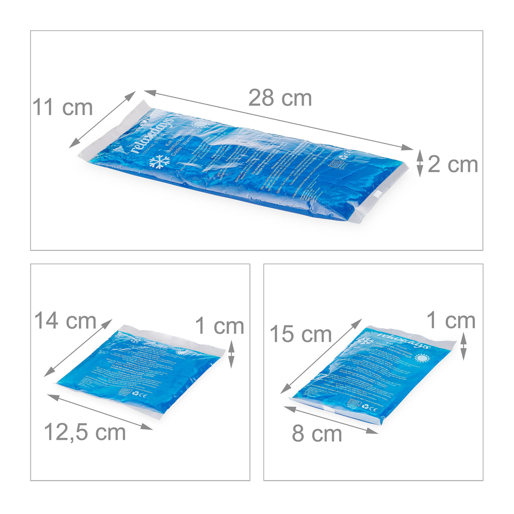 Verdunstungskühler, 4-tlg. Kühlpad Set in Blau für Zuhause – Detailansicht 4