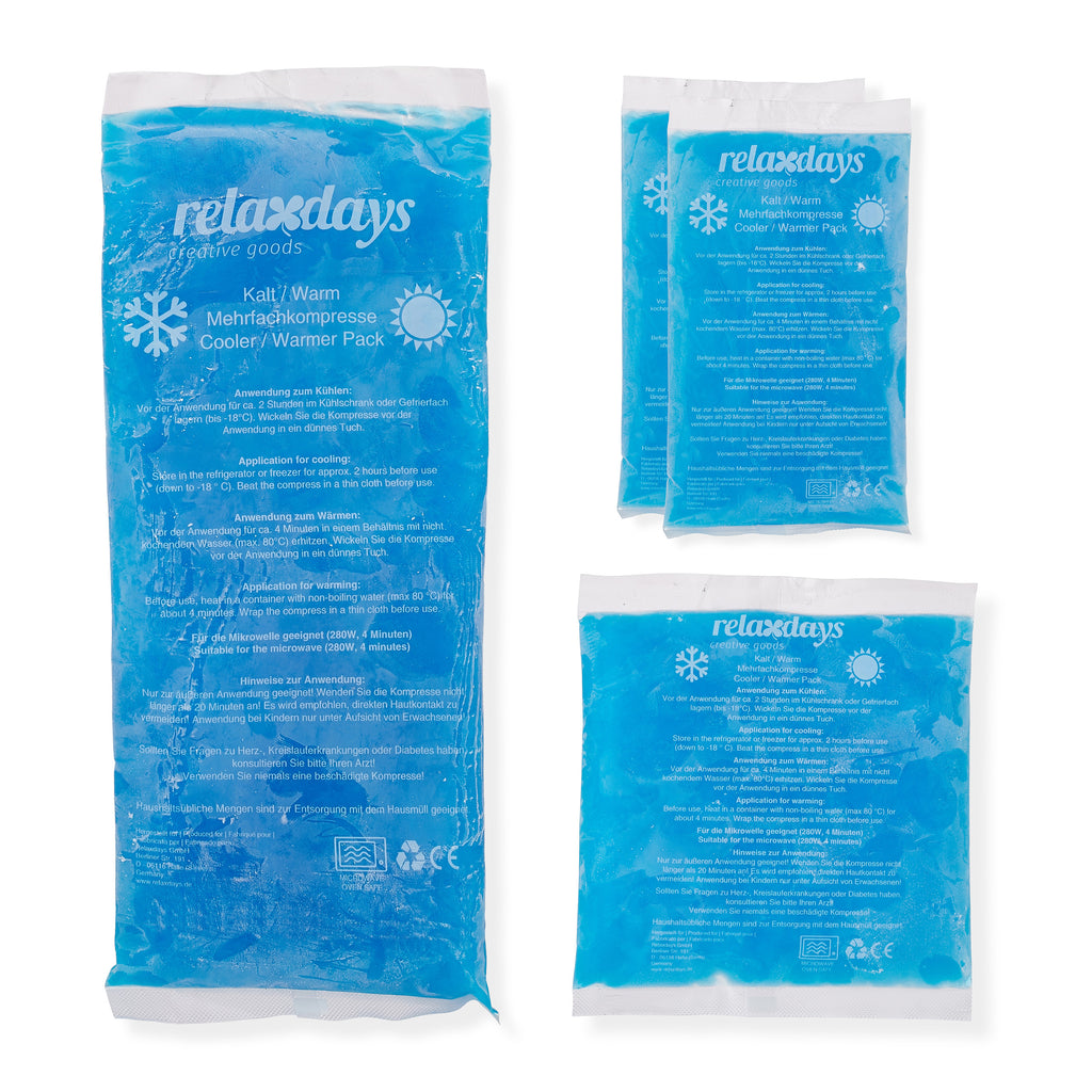 Verdunstungskühler, 4-tlg. Kühlpad Set in Blau für Zuhause – Detailansicht 7