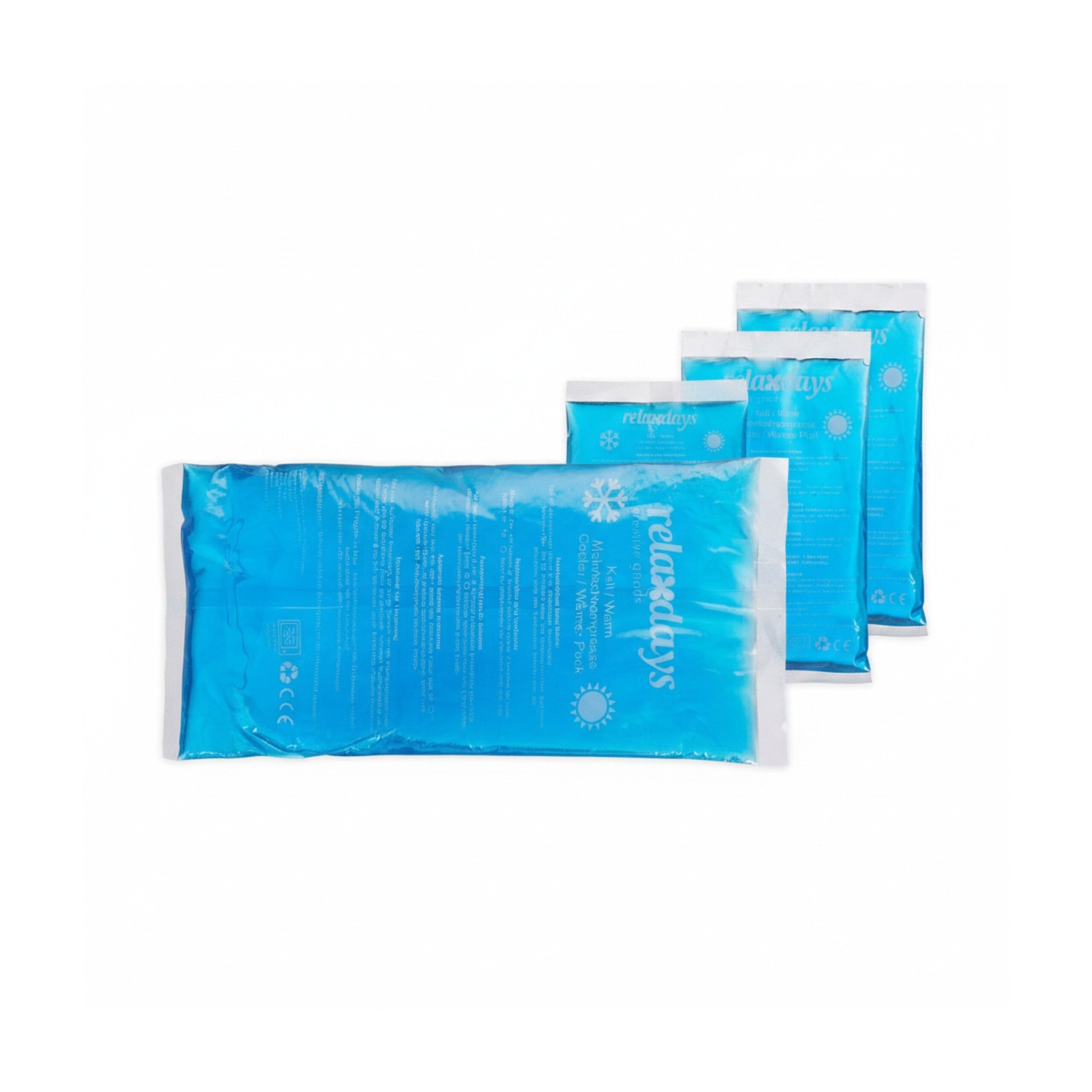 Verdunstungskühler, 4-tlg. Kühlpad Set in Blau für Zuhause – Detailansicht 9