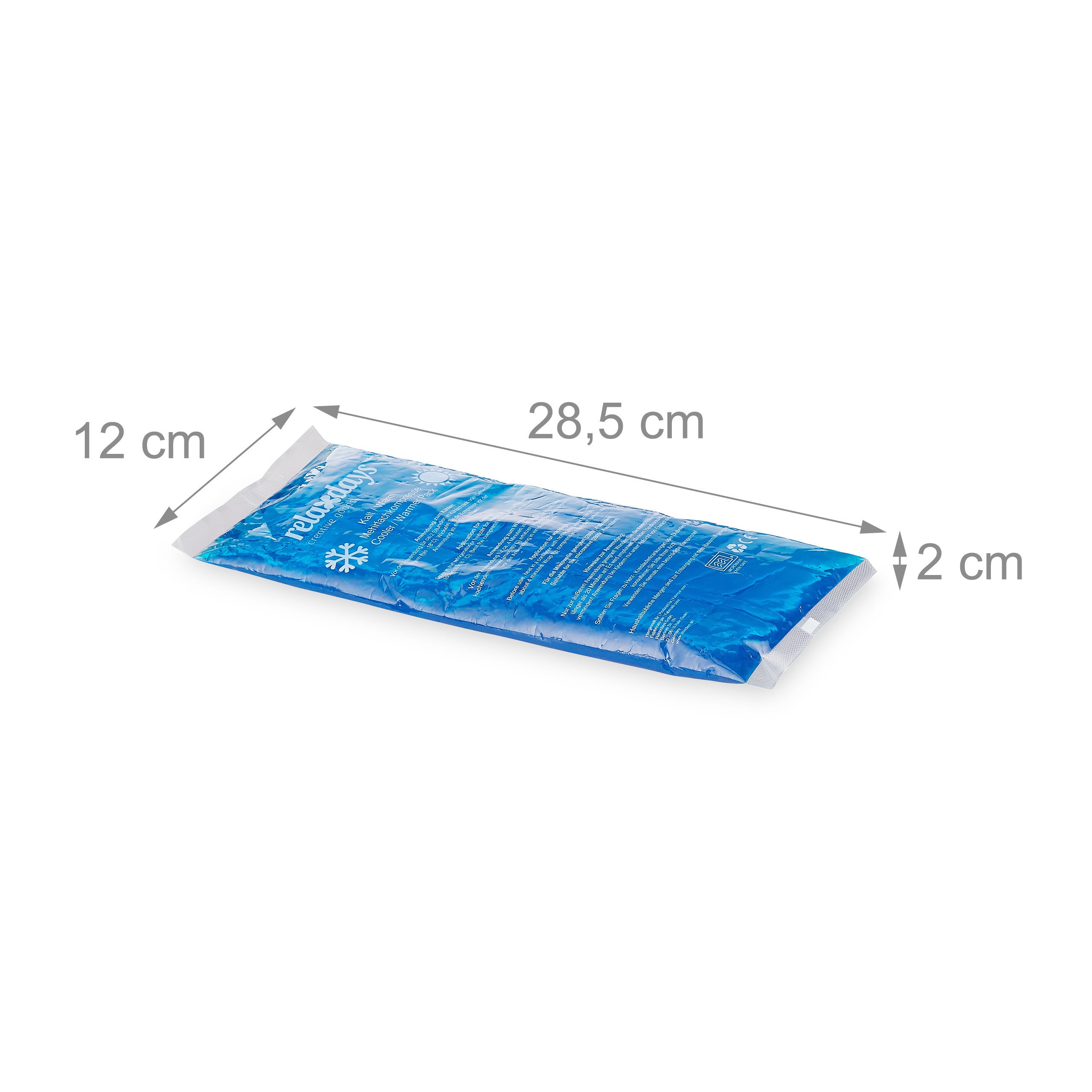 Verdunstungskühler, 8x Kühlpads in Blau für Zuhause und Alltag – Detailansicht 4