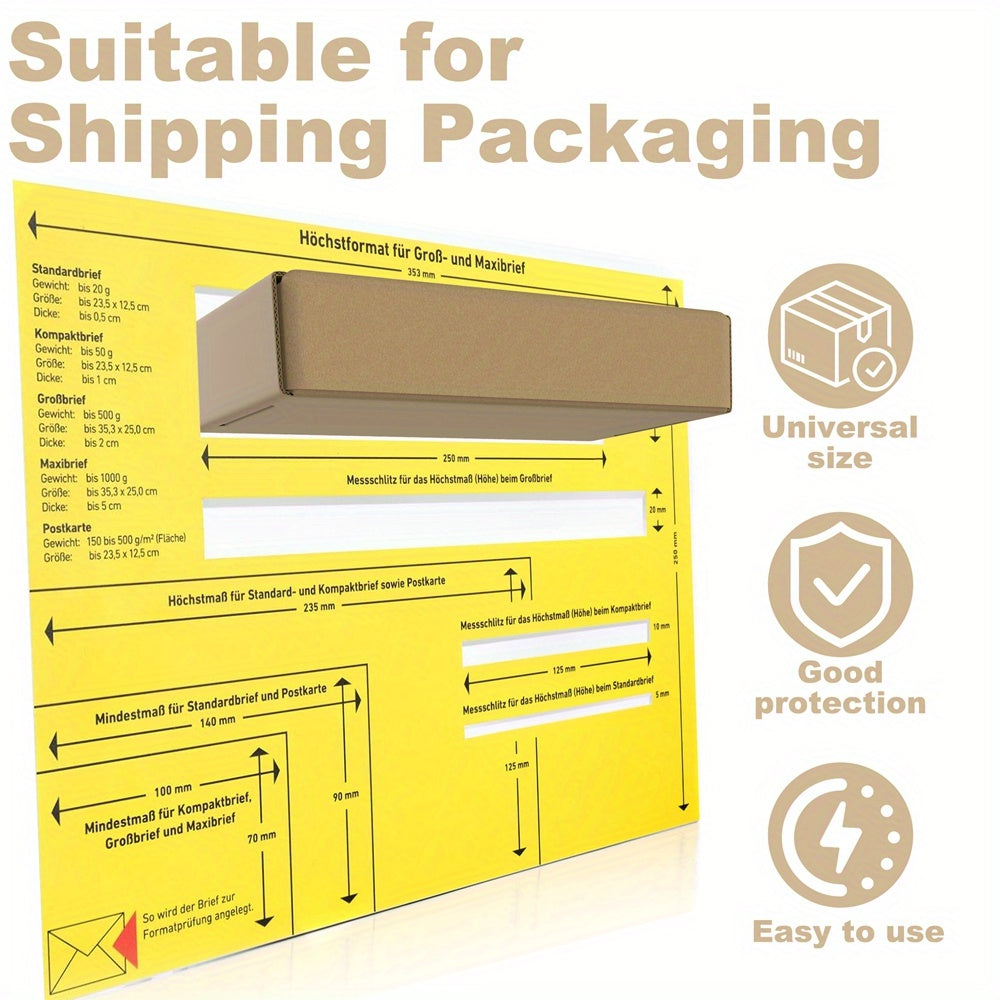 Verpackungsboxen, 20 Stück für Warenversand und Alltag – Detailansicht 8