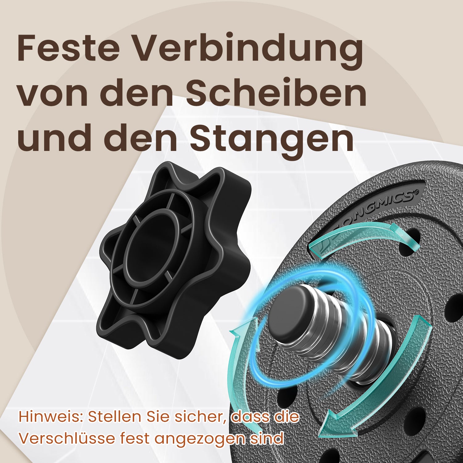 verstellbar, 2 x 15 für Wohnzimmer und Zuhause – Detailansicht 5
