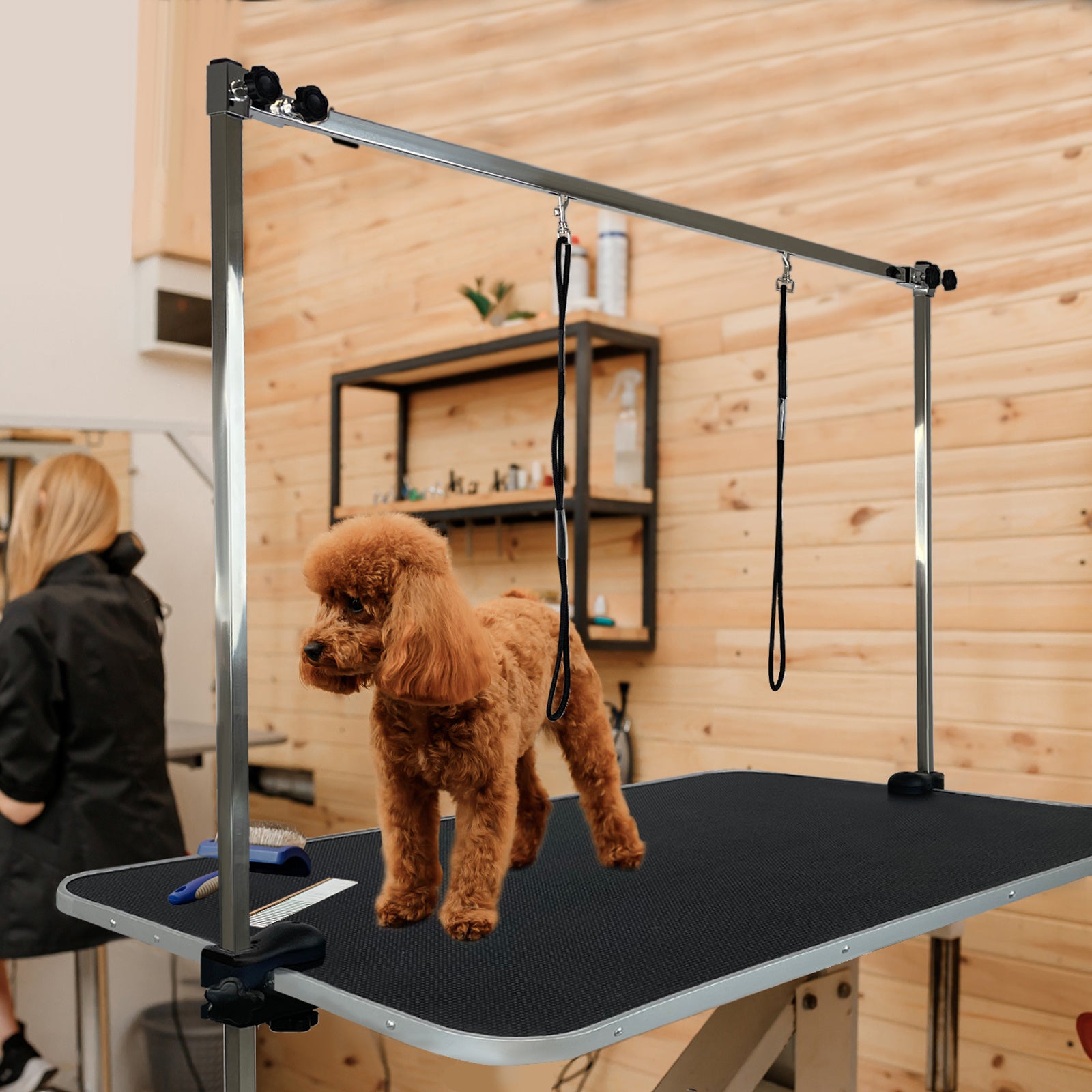 Verstellbarer Grooming Tisch, Typ-S für Haustiere und Zuhause – Detailansicht 5