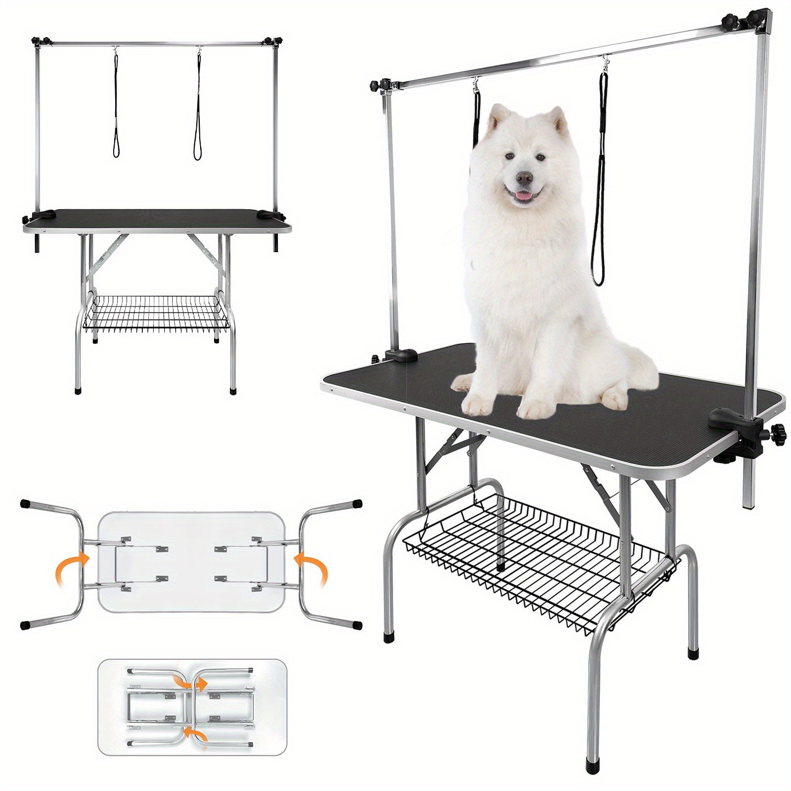 Verstellbarer Grooming Tisch, Typ-S für Haustiere und Zuhause – Detailansicht 13