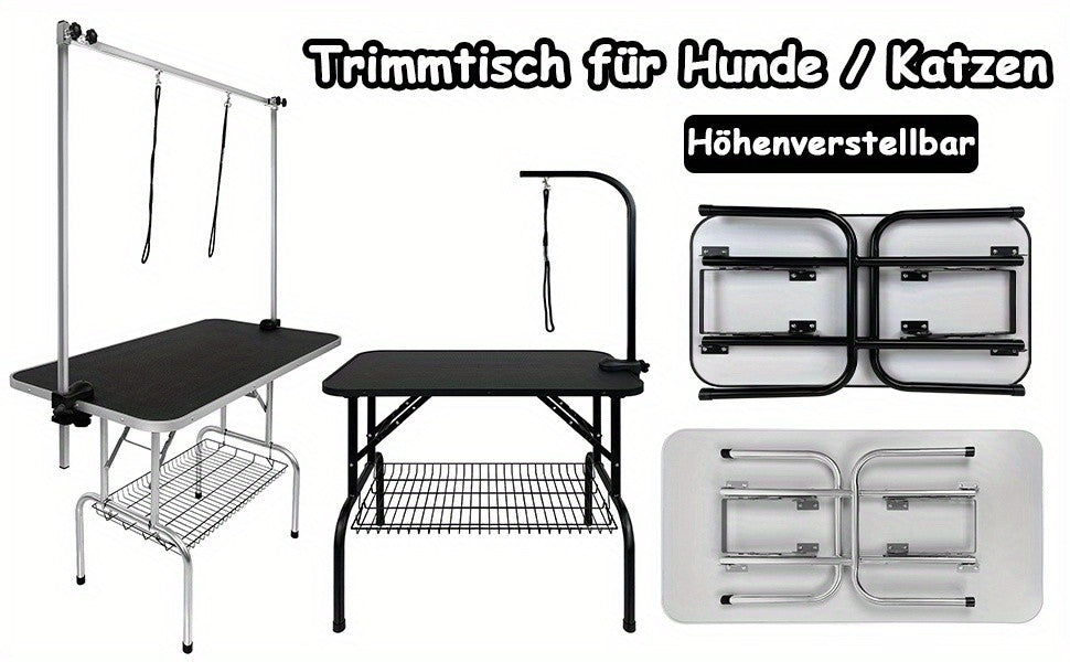 Verstellbarer Grooming Tisch, Typ-S für Haustiere und Zuhause – Detailansicht 14