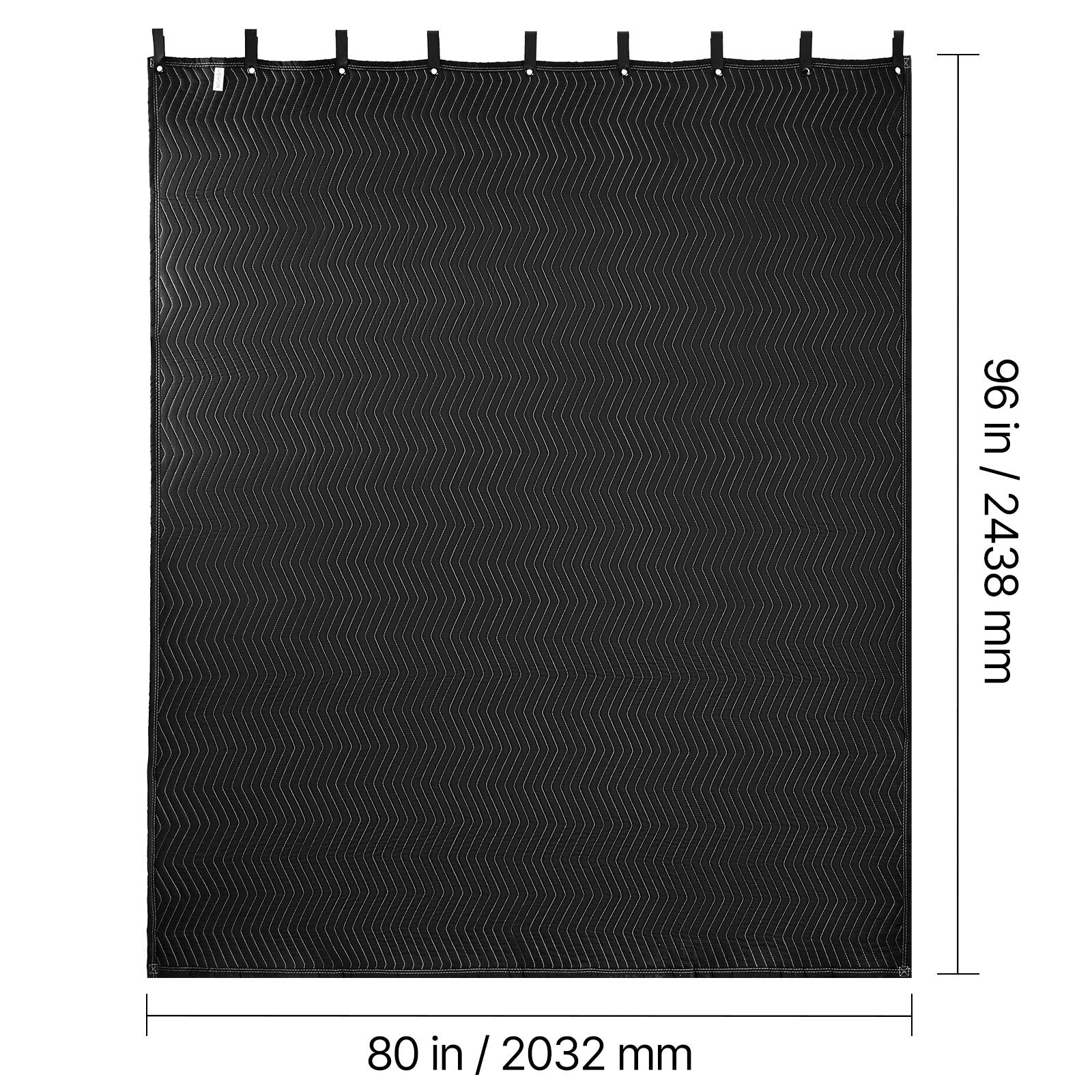 VEVOR 2er-Pack Schallschutzdecken, 2 STK. für Fenster und Alltag – Detailansicht 4
