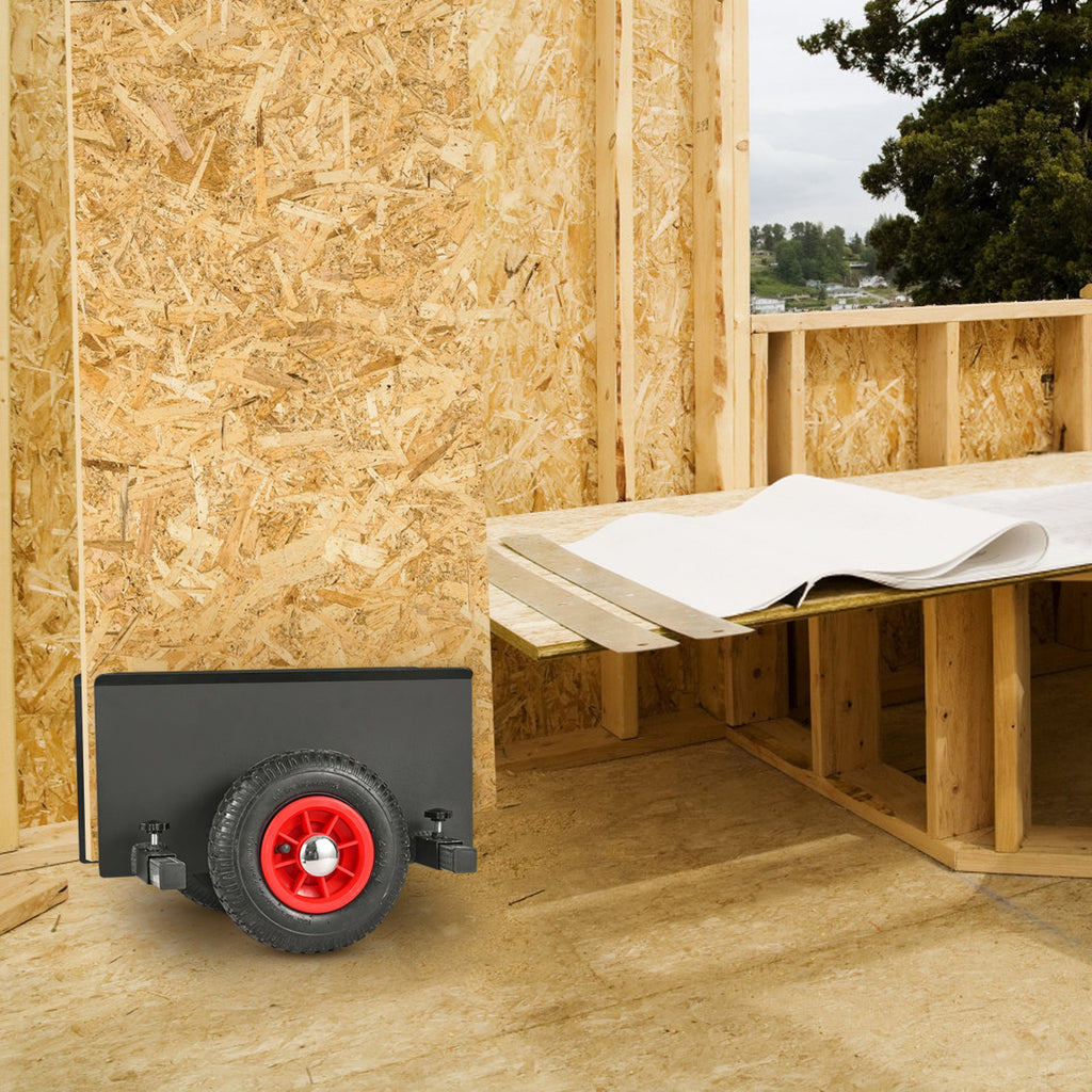 VEVOR-Panel-Dolly, 600-lb-Gipskarton-Türwagen-Dolly mit 8"-Pneumatikrad für Alltag und Zuhause – Detailansicht 8
