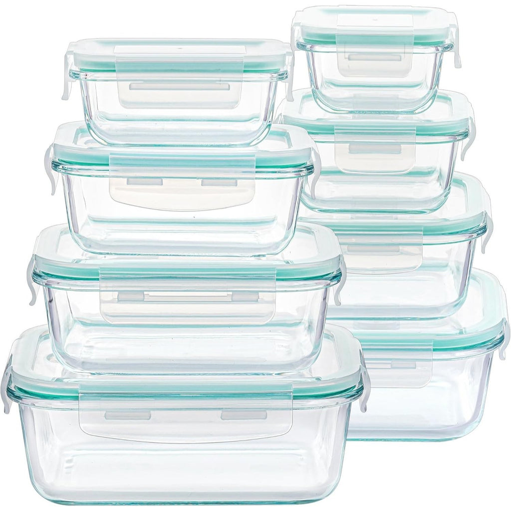 vienev Glasbehälter Set, Grun für Alltag und Zuhause – Hauptansicht