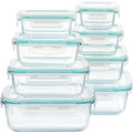 vienev Glasbehälter Set, Grun für Alltag und Zuhause – Hauptansicht