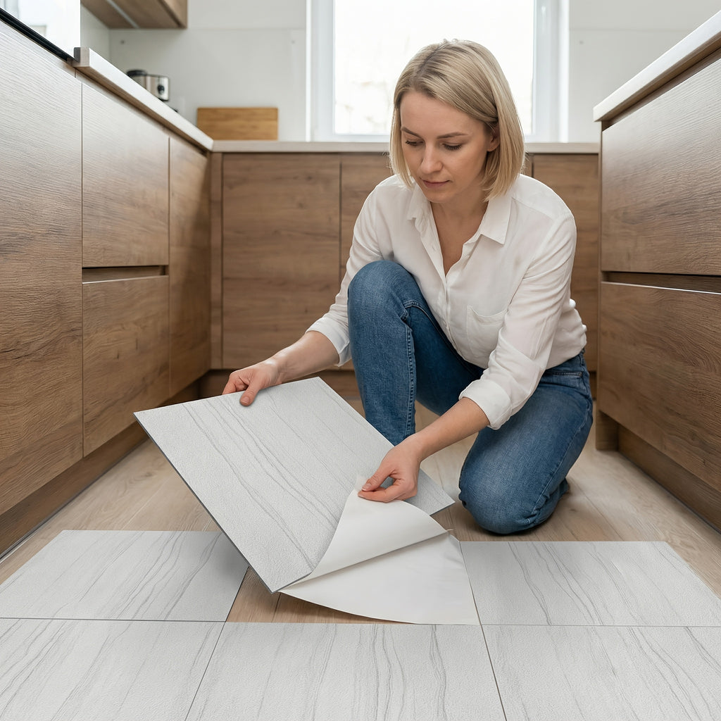 Vinyl, Hellgrau für Alltag – Detailansicht 2