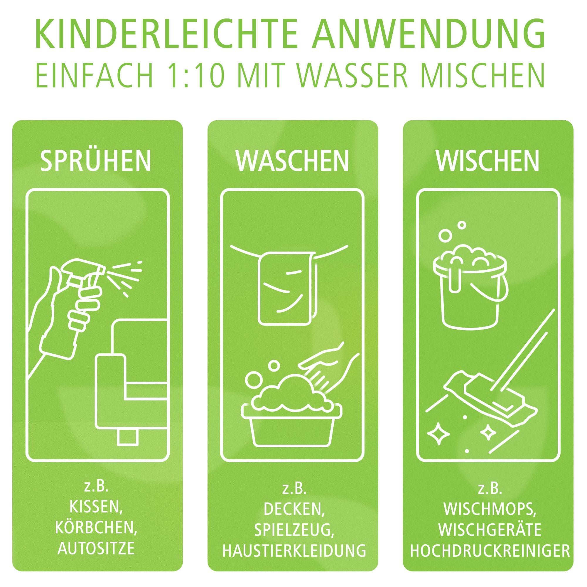 viopura Tiergeruchsentferner EXTRA STARK, 1 Liter Konzentrat für Haustiere und Zuhause – Detailansicht 3