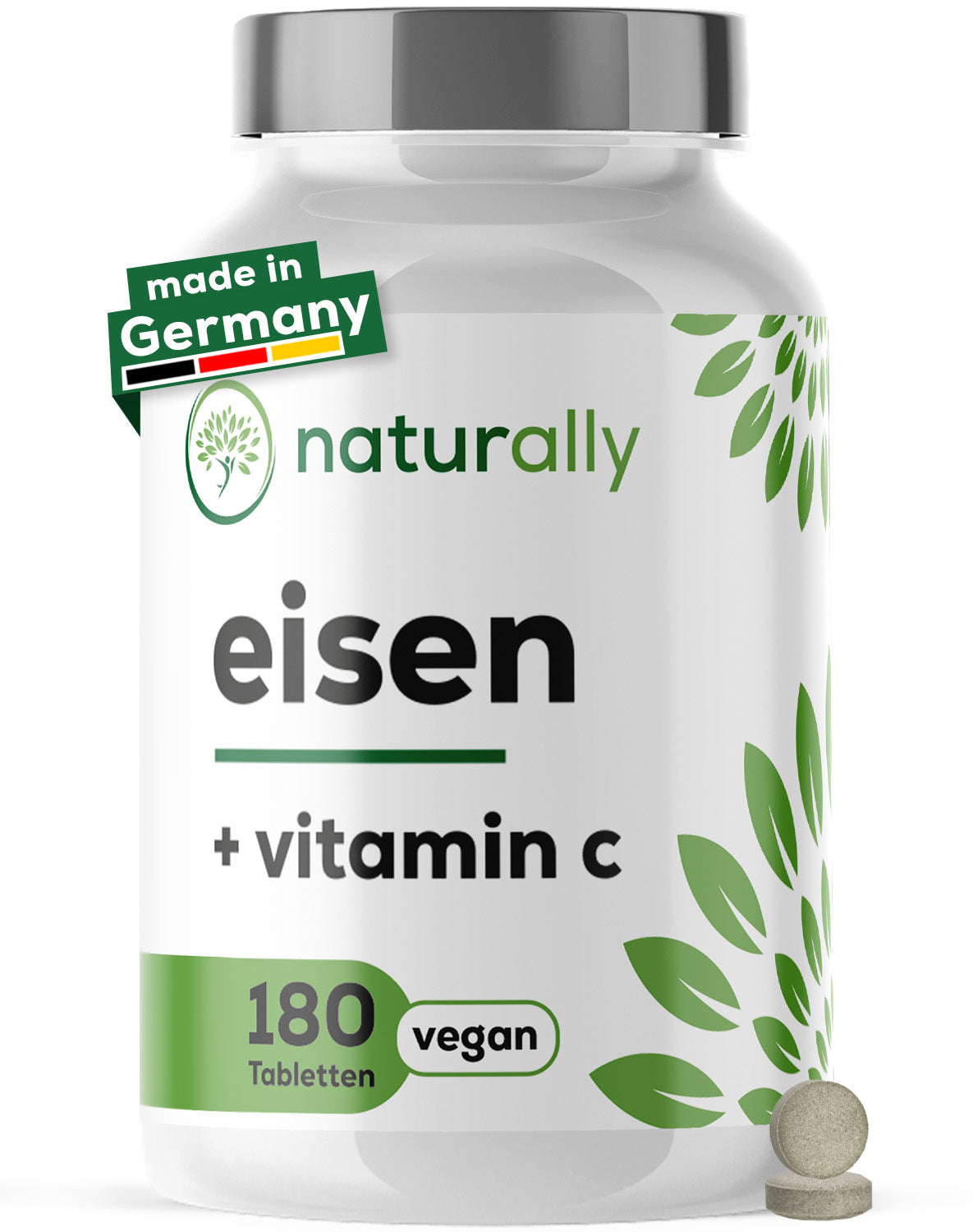 Vitamin-C-Präparat, 180 Stück für Pflege zu Hause und Alltag – Detailansicht 8