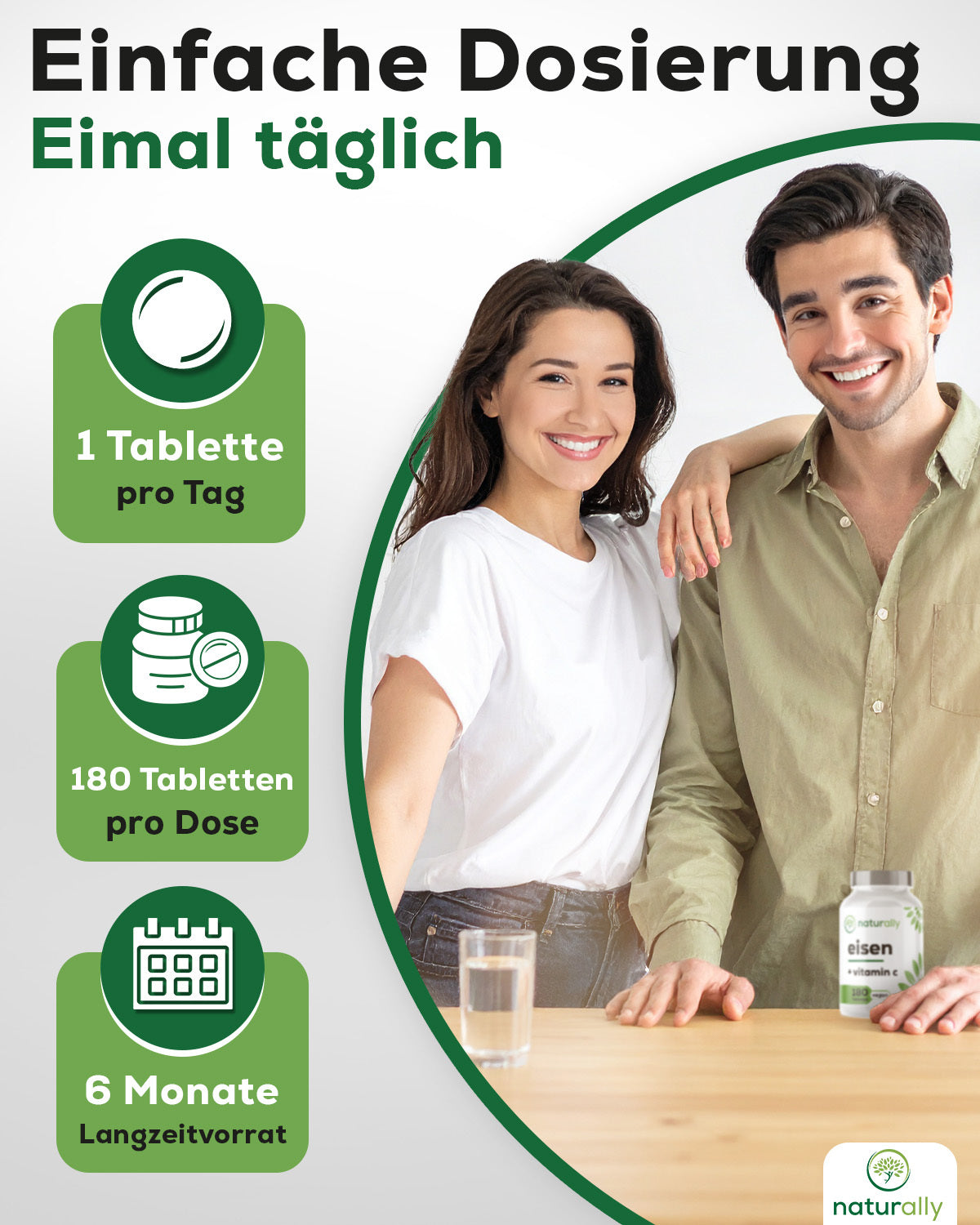Vitamin-C-Präparat, 180 Stück für Pflege zu Hause und Alltag – Detailansicht 13