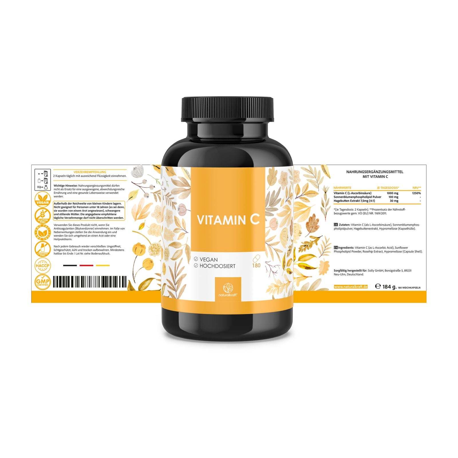 Vitamin-C-Präparat für Pflege zu Hause und Alltag – Detailansicht 4