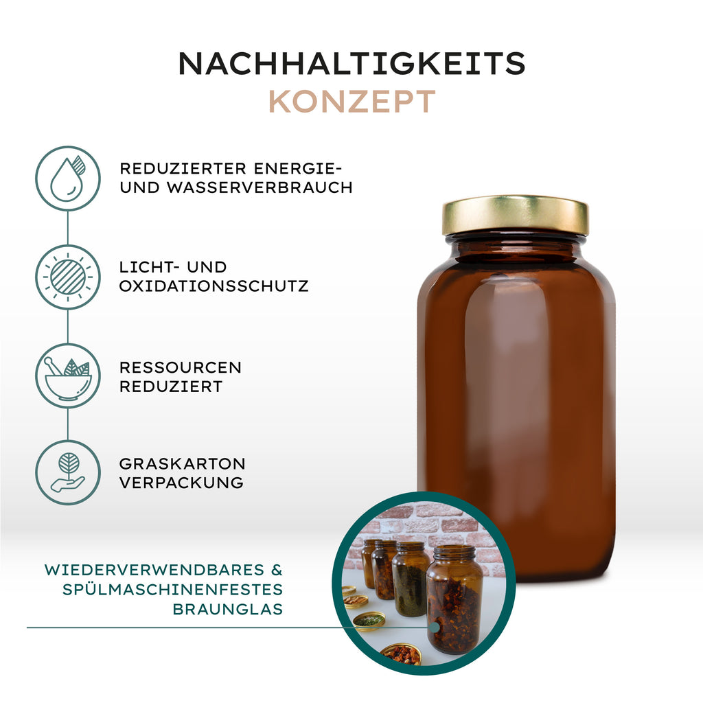 Vitamin-C-Präparat, Glas für Pflege zu Hause und Alltag – Detailansicht 16